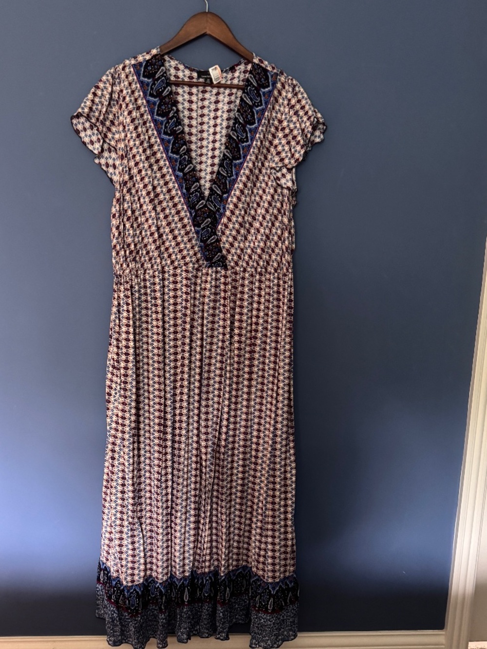 Suzanne Betro Bohemian Maxi Dress 4X